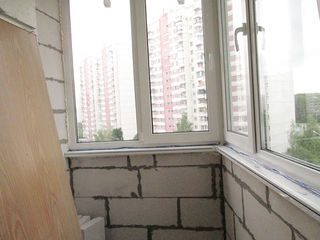 Ремонт, балконы расширение,удлинение кладка, вынос балкона, удлинение лоджий, остекление пвх foto 6
