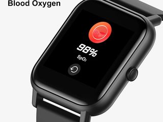 Backview Smart Watch Touch Screen Fitness Watch with Blood Oxygen, Heart Rate, Sleep Monitor foto 6