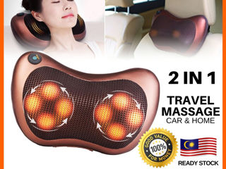 Чудо-Релакс!  Массажная подушка от усталости и напряжения Massage Pillow! foto 3