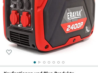 Новый инверторные генераторы Erayak , 4-тактный двигатель, режим eco , жк-дисплей, чистый синус !! foto 5