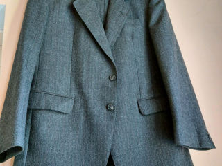 costum barbatesc lana pura - мужской костюм шерсть 100% (size 50-52)