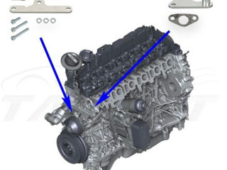 KIT anulare EGR si Schimatorul de caldura BMW E90 E91 E92 E93 F10 F11 F01 F02 фото 3
