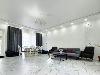 Spre vânzare casă modernă cu reparație la cheie cu 4 dormitoare + living. foto 3