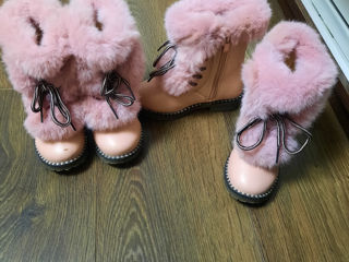 Зимние сапоги для девочек и ботиночки. foto 6