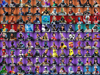 Cont Fortnite 144 skins