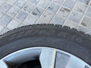 Jante honda cr-v plus cauciucuri iarna pirelli 225/60/r18 foto 3