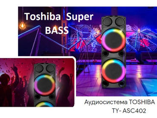 Супер Колонка Toshiba TY-ASC402 с микрофоном и караоке! Устрой себе супер вечеринку! foto 2