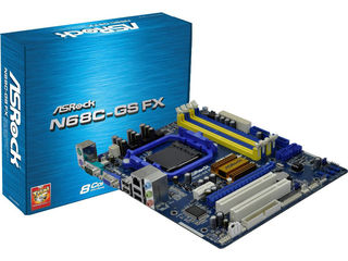 AsRock N68C-GS FX + Phenom x4 965(4core) 4x3.4Ghz foto 2