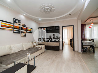 Apartament 2 camere+living, 78 mp, reparație calitativă/mobilat, Urban-Construct 77500 € foto 2