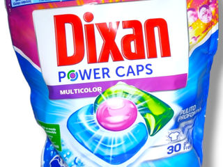 Dixan 3 in1 color power caps detergent capsule, 45 bucati