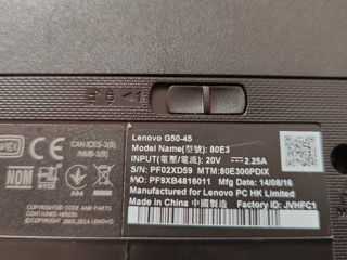 Lenovo G50-45 foto 2