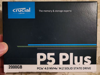 Новый скоростной SSD M2 Crucial 2Tb