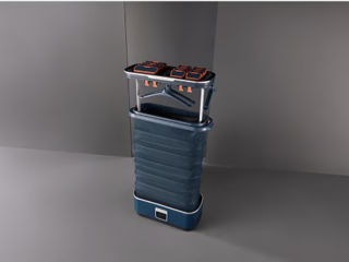 Aparat de calcat vertical tefal yt2020e0, 1500w, 1200ml, albastru inchis-negru. promo! foto 5