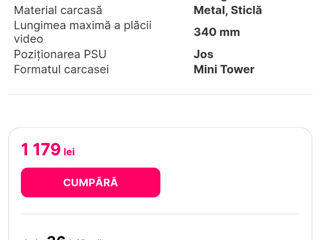 Carcasă Gamemax Aero MiniMini Tower/ Black foto 2