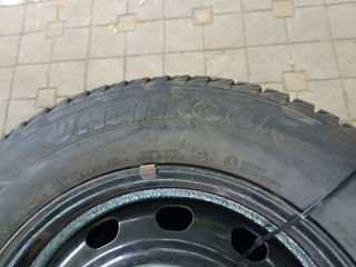 215 65 16, Hankook iarna ca noi, Jante 5x114,3 Renault, Dacia, Nissan, Toyota, Hyundai, Kia foto 3