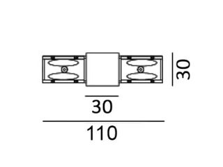 Interconector MS 48V I 06.SE180HR.WH 3338 foto 2