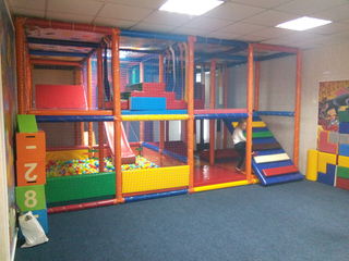Детский игровой лабиринт, оборудование детской игровой комнаты, сухой бассейн, мягкий конструктор foto 3