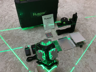 Laser Huepar 4D S04CG 16 linii + magnet + acumulator  + garantie + livrare gratis foto 5