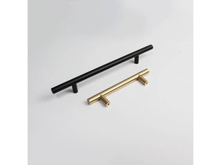 Maner pentru mobila Maner U0257 128 mm Brushed Brass foto 2