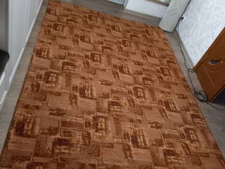 Covor / Ковер (Палас) б/у - 2m × 3m- 600 lei/ Buiucani/Буюканы. Химчистка 2024 г. фото 1
