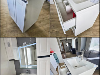 Мебель в ванную МДФ глянец/мат.Фабрика. Mobilier baie MDF lucios/mat (high gloss).De la producator. foto 11
