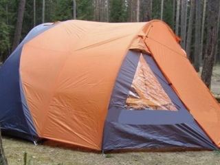 Палатка/Cort - 6 persoane, LUXURY 6 440x365x202 cm (Germania) foto 4