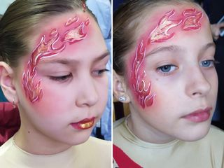 Face painting, аквагрим, pictura pe fata copii, desene pe burtici, tatuaj cu straluci, facepainting foto 9