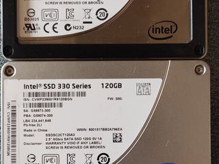новые ssd 2.5" crucial 480gb - 900 лей, Intel 480gb - 1000 лей. ssd б/у от 250 лей. foto 6