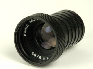 Obiectiv Enna Mnchen 85mm f2.8 MC Ennagon lentila foto 1