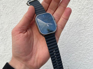 Apple Watch Ultra Midnight Ocean Band Titanium Case 49mm! foto 2