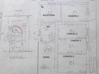 Casa din cotelet cu 4 camere- regiunea spitalului foto 3