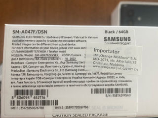 Samsung A04s 64Gb, black + cartela PrePay foto 2