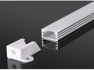 LED DREAM 2000*14*7 mm profil anodizat deasupra capului pentru banda LED. Benzi și module de până la