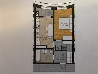 Apartament cu un dormitor foto 2