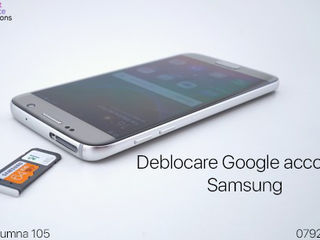 Deblocare Google account Samsung