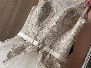 Шикарное свадебное платье foto 6
