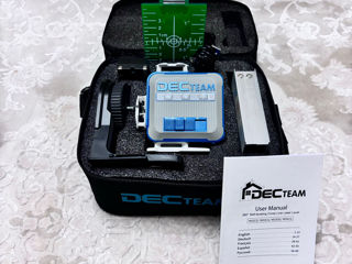 DecTeam 4D  M04CG & 3D M03CG / Huepar M03CG 12 linii + geantă + acumulator + magnet + livrare gratis foto 9