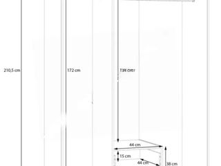 Dulapuri Fortuna Econobox 2 Alb - livrare, credit !!! foto 5