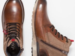 s.Oliver немецкие ботинки оригинал новые натуральная кожа утепленные 44 размерa foto 5