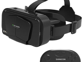 VR Очки для смартфона, с джойстиком, и наушниками. Ochelari VR pentru smartphone, cu joystick foto 2