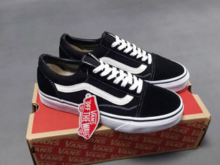 Vans old skool  black white( pe loc mărimi) foto 3