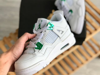 Nike Air Jordan 4 Retro White/Green foto 7