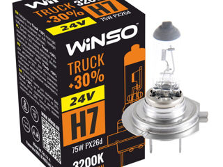 Lampa Winso H7 24V 75W Px26D Truck +30% 724700 foto 1
