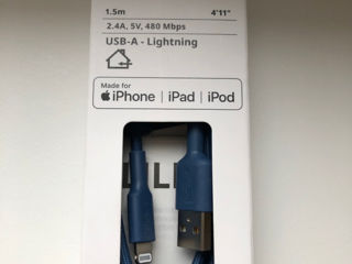 Cablu USB-A-Lightning