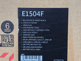 Asus ViviBook 15 E1504F Mixed Black (Nou) foto 7