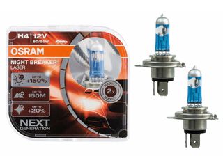 Lampi osram night breaker Laser +150% - h1, h4, h7, h8, h11, hb3, hb4 foto 10
