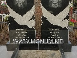 Monumente calitative din granit cu portret și inscripție foto 10