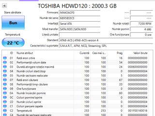 Toshiba HDD 3.5" 2TB nou foto 2