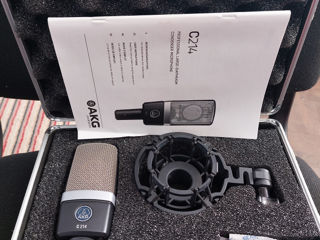 Microfon Studio Akg C 214 foto 1