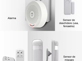 Sistem de Alarma Inteligent WiFi / Беспроводная охранная сигнализация foto 4